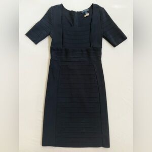 Bodycon INC Black Short Sleeve  Dress